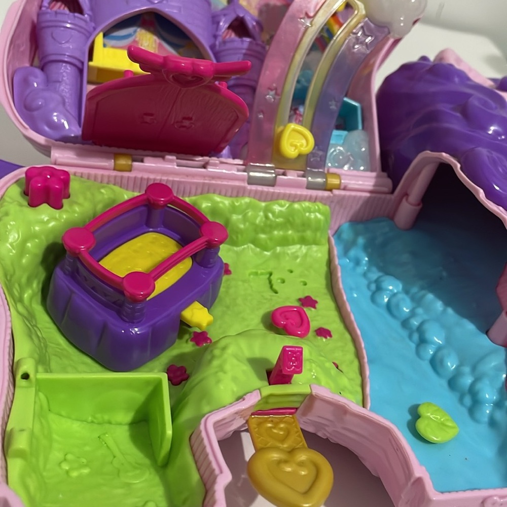 Polly Pocket Unicorn Travel Party Playset AS IS Toy Kids - Picture 5 of 8